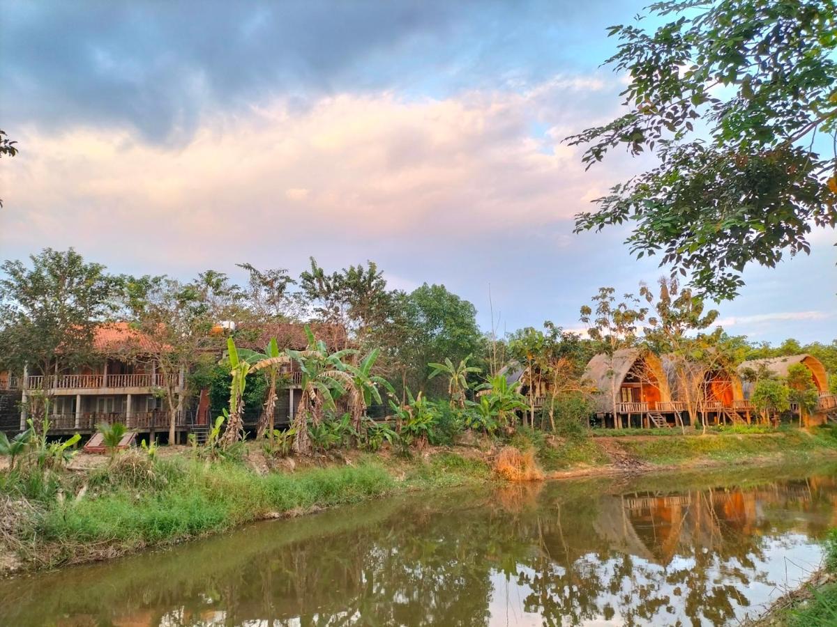 Rice Straw Green Lodge- Resort Quan Tom المظهر الخارجي الصورة