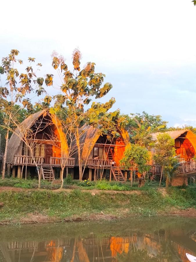 Rice Straw Green Lodge- Resort Quan Tom المظهر الخارجي الصورة