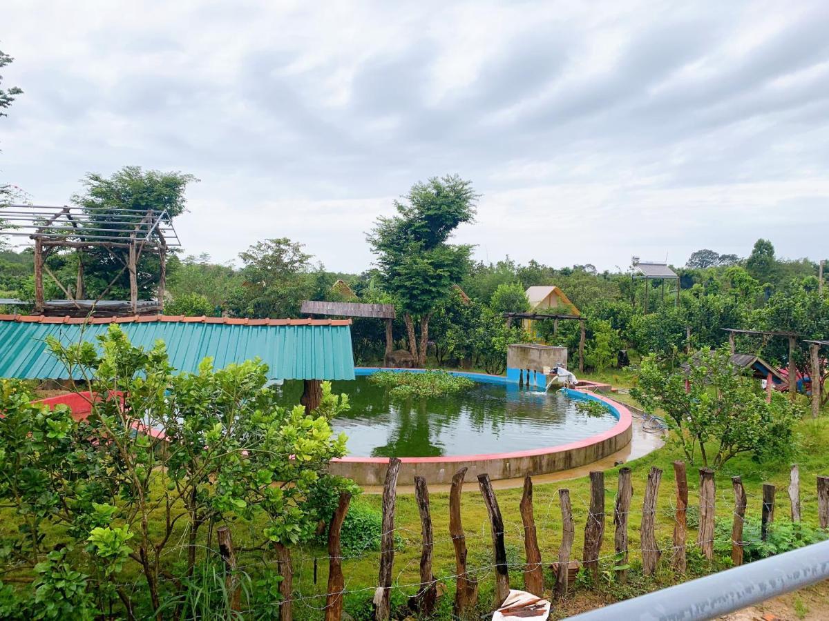 Rice Straw Green Lodge- Resort Quan Tom المظهر الخارجي الصورة