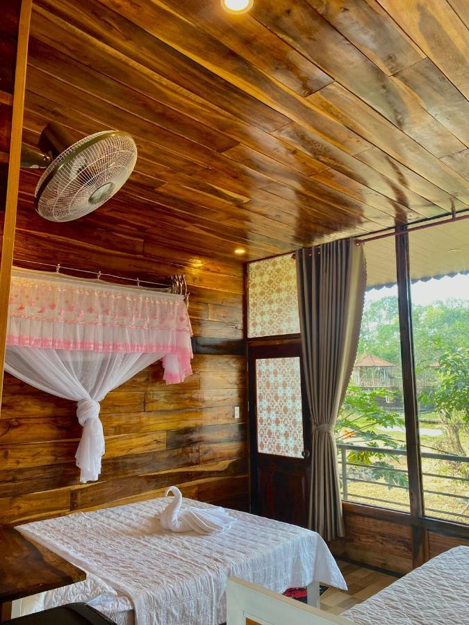 Rice Straw Green Lodge- Resort Quan Tom المظهر الخارجي الصورة