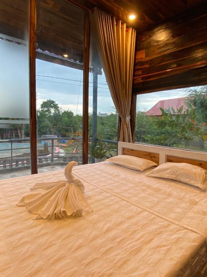Rice Straw Green Lodge- Resort Quan Tom المظهر الخارجي الصورة